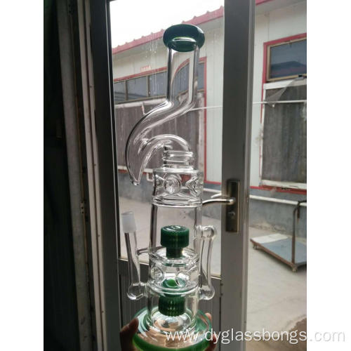 16 Inch Unique Glass Hookahs with Showerhead Filters